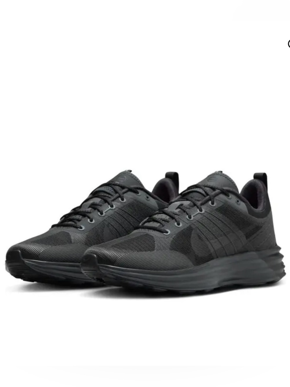 Nike Lunar Roam Dark Smoke Anthracite Black Grey Sneaker Sz 8